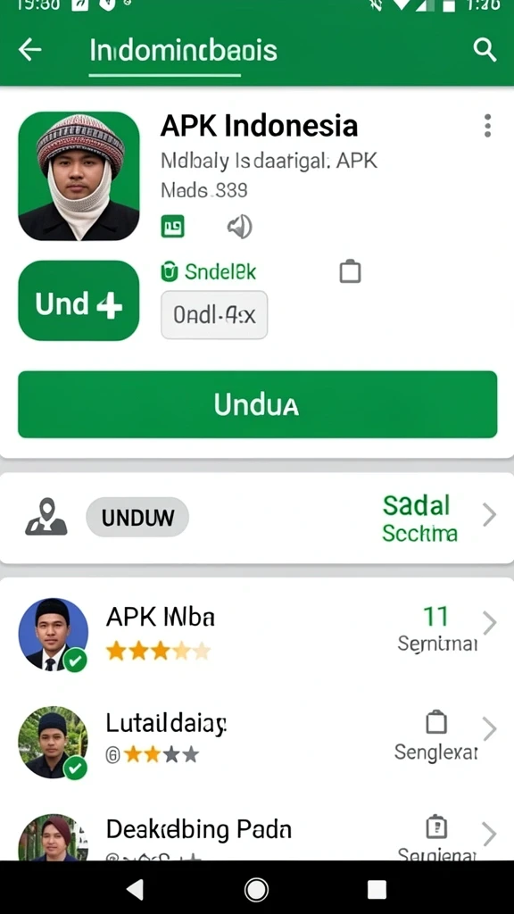 Tampilan antarmuka yang modern dan menarik.