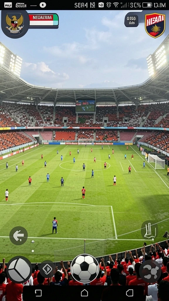 Tim impian Anda siap bertarung di lapangan.