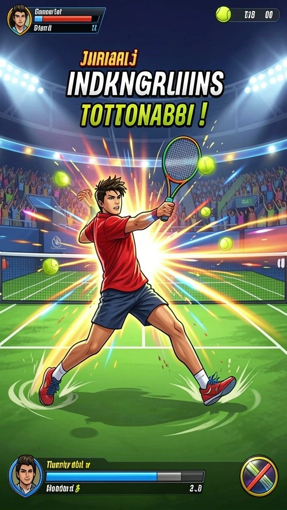 Tangkapan layar menampilkan aksi pertarungan seru dalam game.