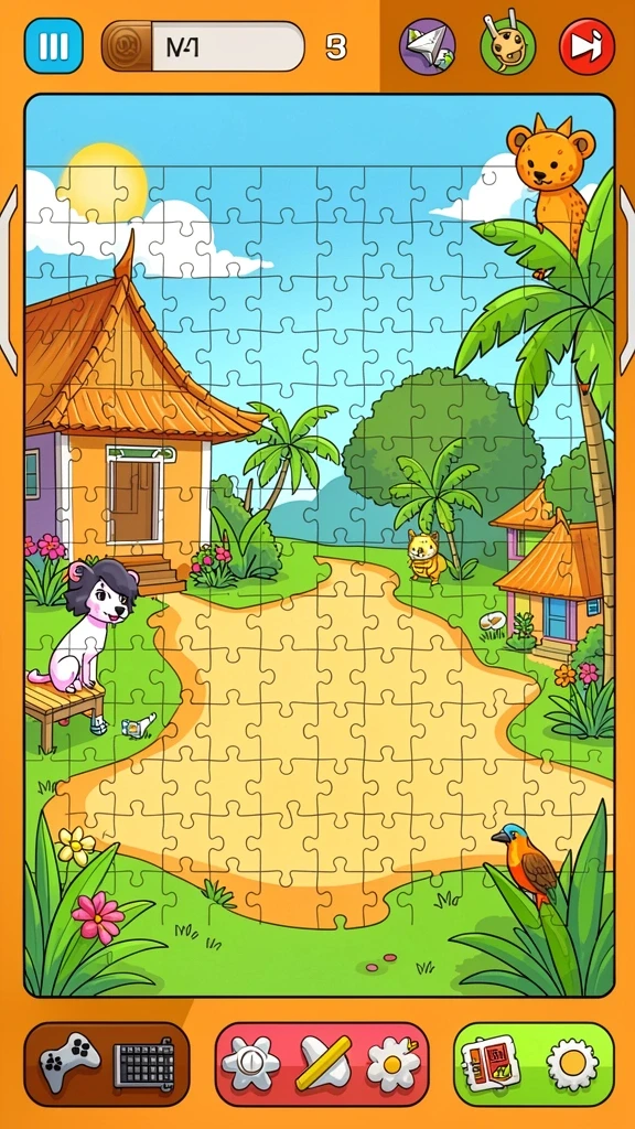 Gameplay yang seru dan penuh tantangan.