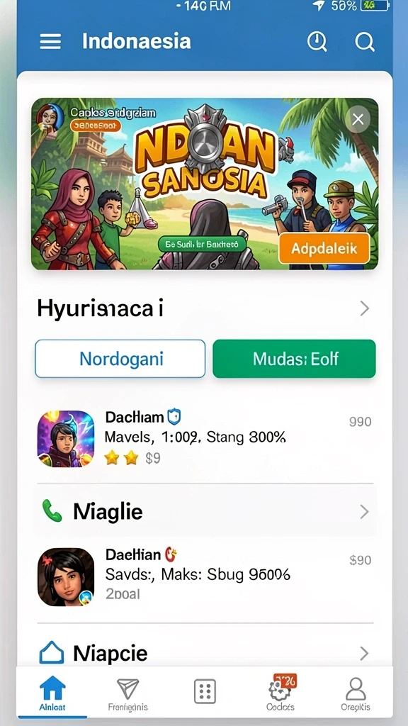 Momen menegangkan saat menghadapi level sulit.