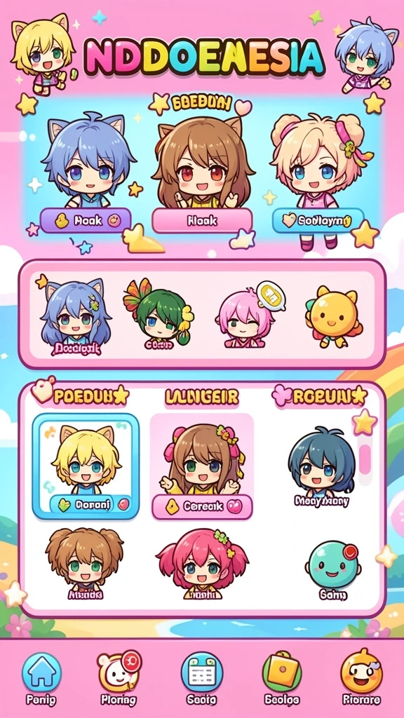 Tampilan utama game 66K yang menarik.
