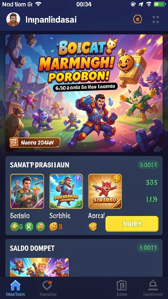 Menampilkan mesin slot dengan tema petualangan yang menawan.