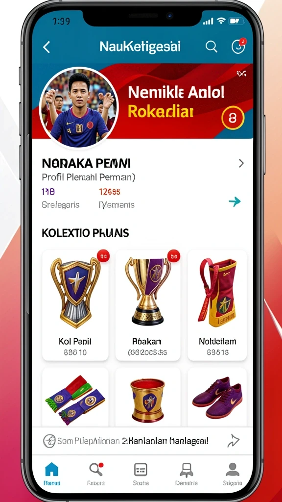 Fitur interaksi sosial yang memungkinkan chatting antar pemain.