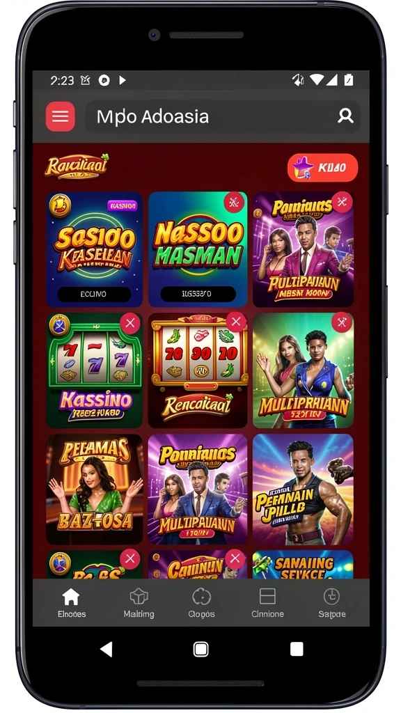 Screenshot kedua menampilkan pemandangan level yang menakjubkan.