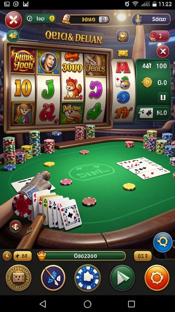Tampilan karakter epik di dalam game.