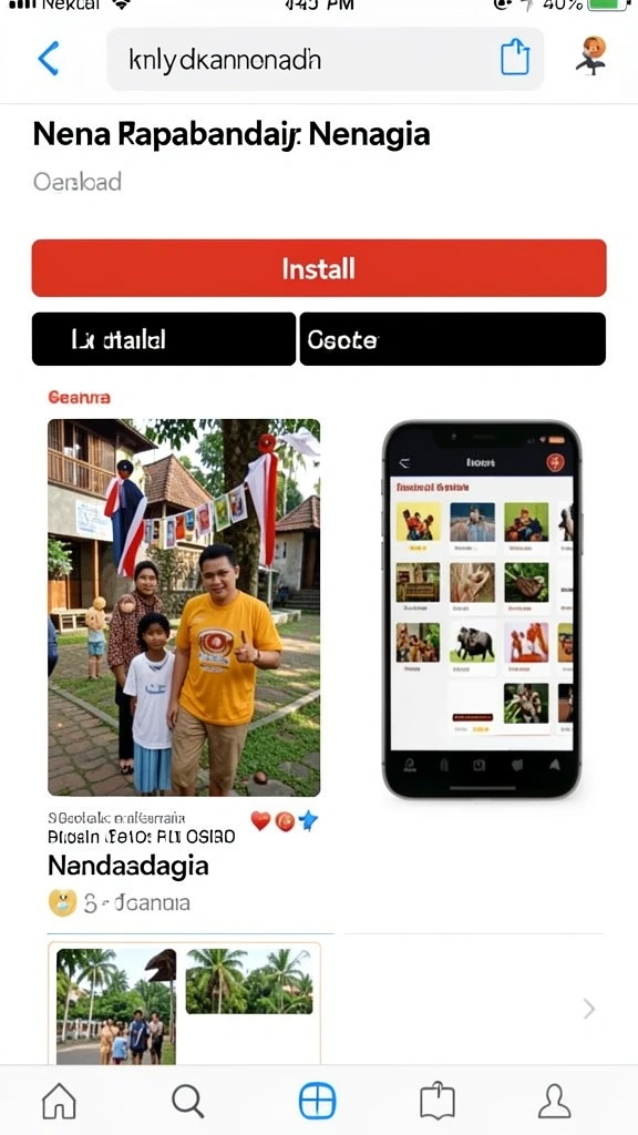 Tangkapan layar memperlihatkan sistem reward dengan berbagai item menarik.