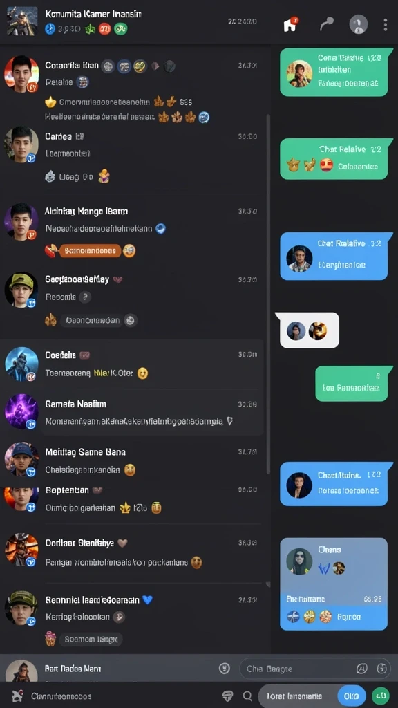 Screenshot menunjukkan misi kolaborasi antar pemain.