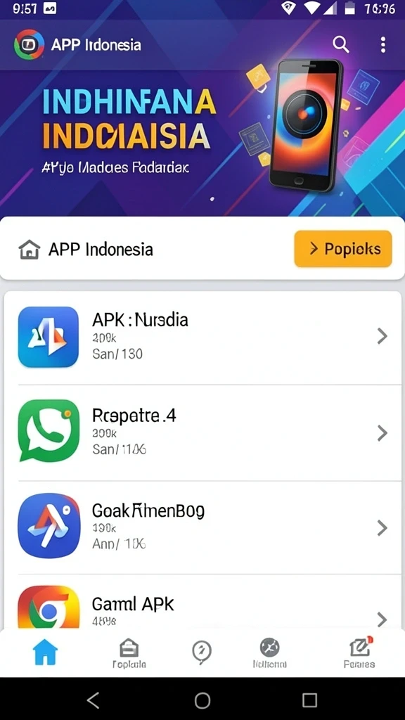 Tampilan antarmuka yang user-friendly.