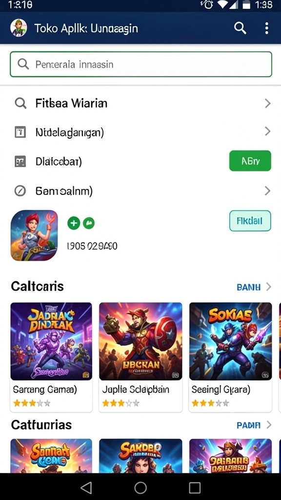 Tampilan awal game COO77 yang menarik dan interaktif.