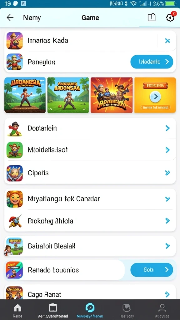 Tampilan antarmuka yang menarik dan mudah digunakan.