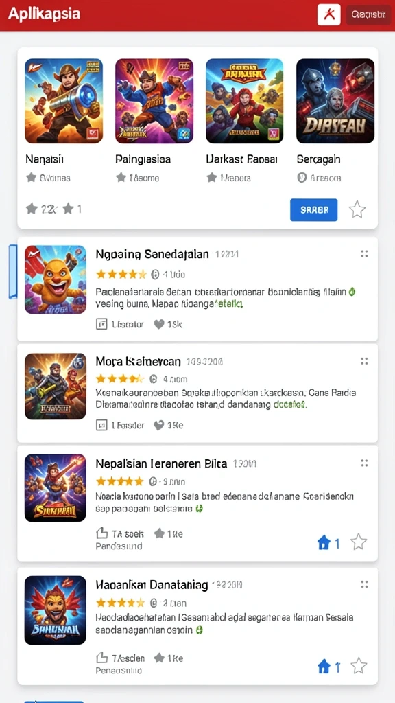 Karakter lucu dan beragam untuk dipilih.