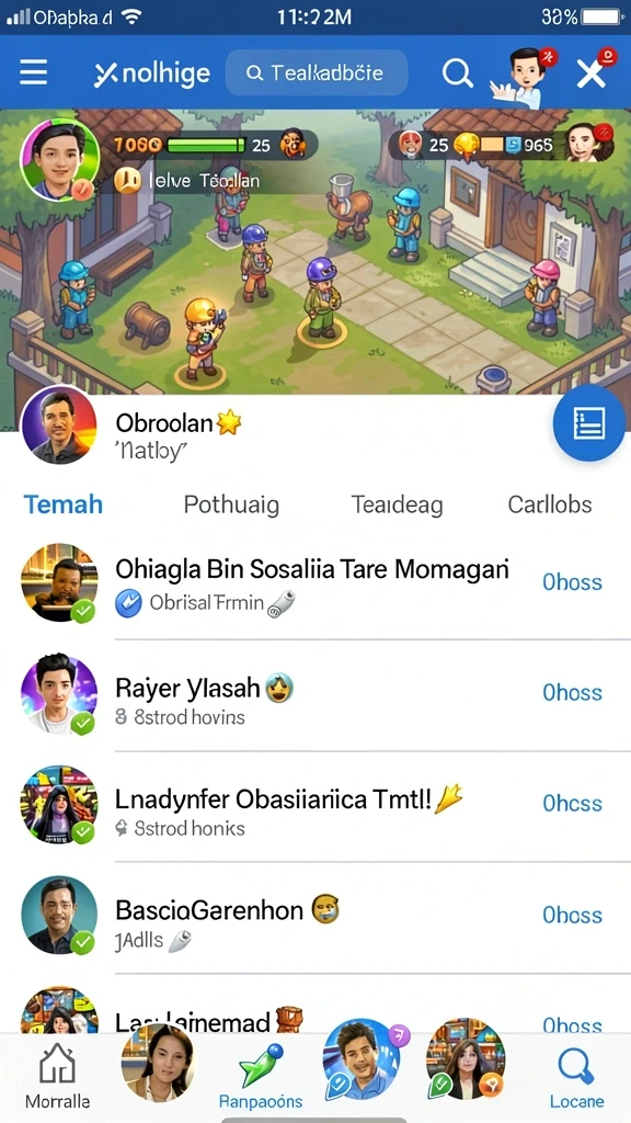 Screenshot menampilkan karakter utama dalam aksi.