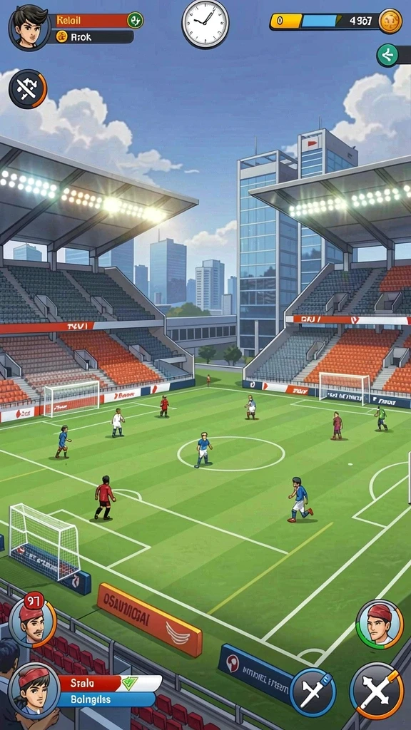 Gameplay yang seru dengan berbagai tantangan.