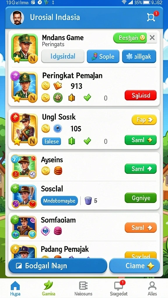 Fitur multiplayer untuk bermain bersama teman.