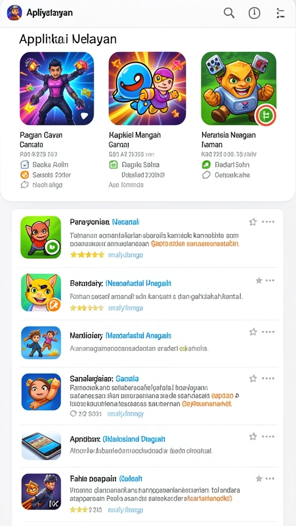 Fitur interaktif yang menarik untuk dijelajahi.