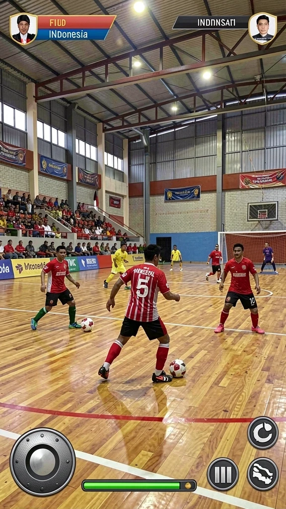 Tampilan layar utama GB777 dengan karakter yang menarik.