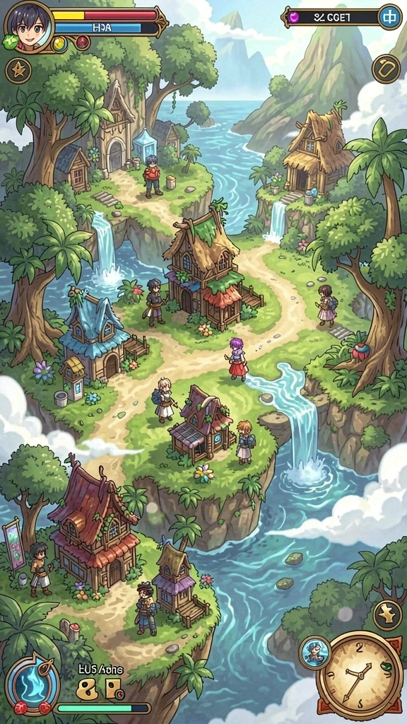 Berbagai mini-game seru untuk dimainkan setiap hari.