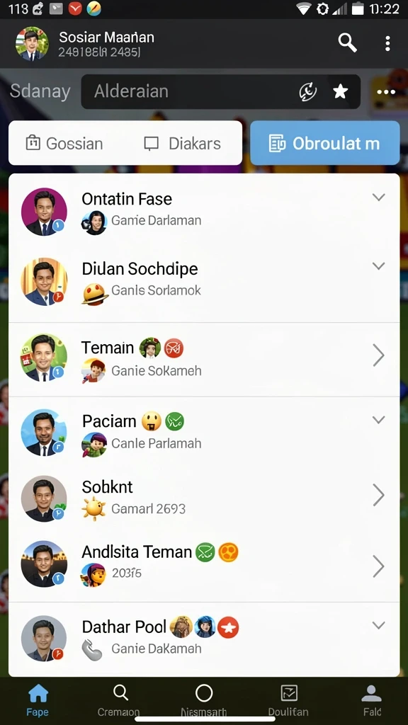 Beragam permainan untuk memenuhi semua selera pemain.