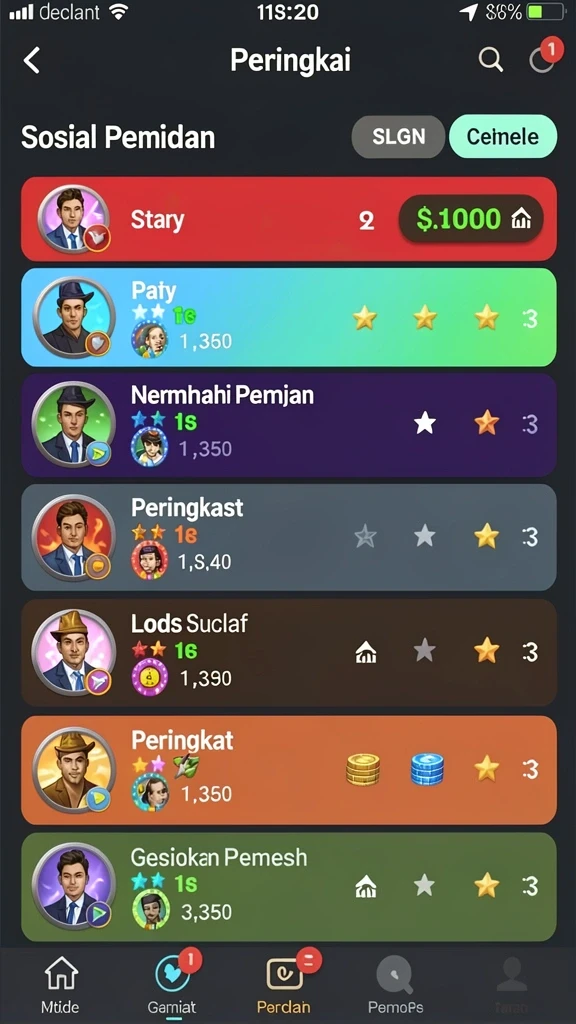 Tampilan antarmuka yang menarik dan mudah dipahami.