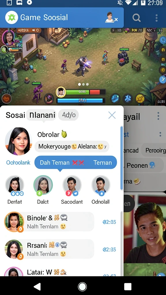 Karakter-karakter unik dengan kemampuan menarik.