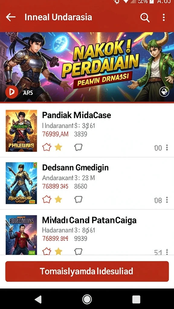 Grafis berkualitas tinggi yang memanjakan mata.
