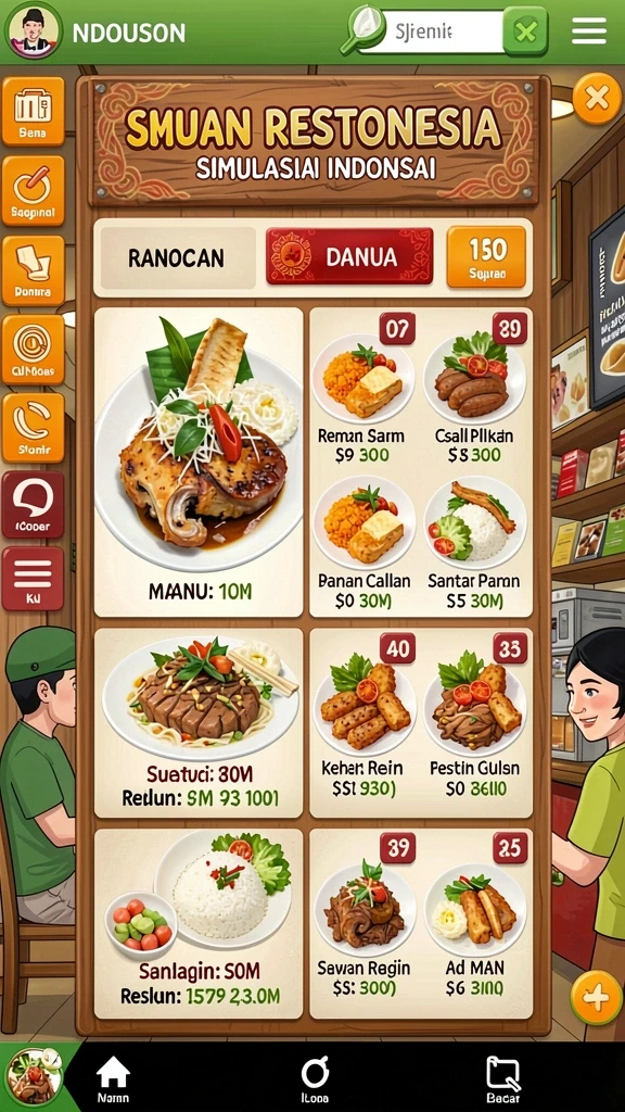 Tampilan antarmuka yang menarik dan mudah dinavigasi.