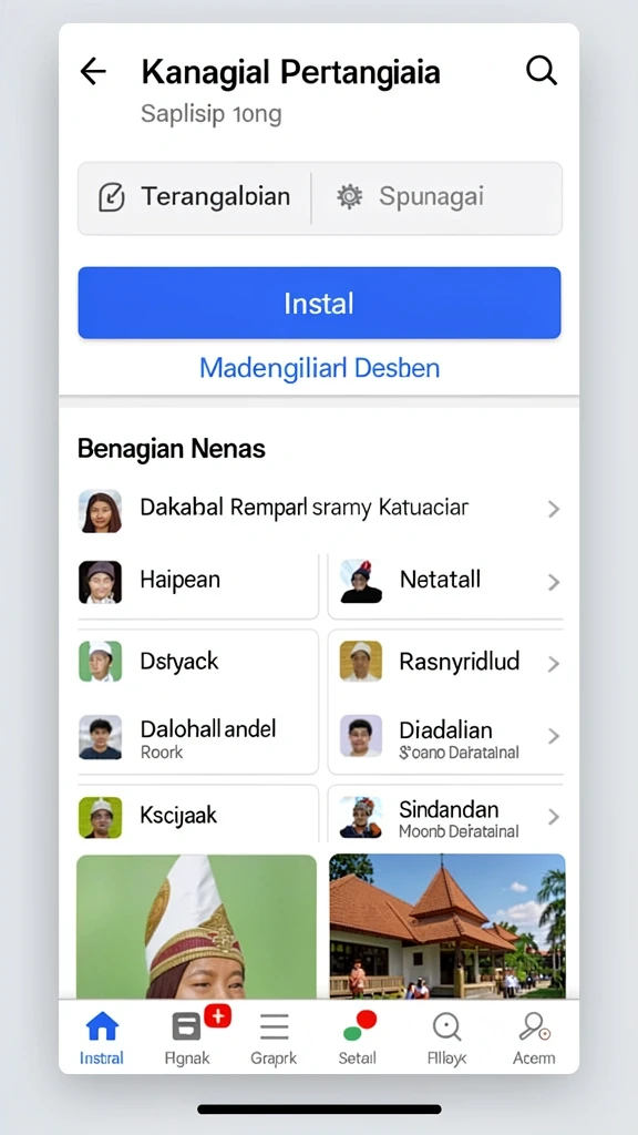 Contoh gameplay dalam level yang menantang.