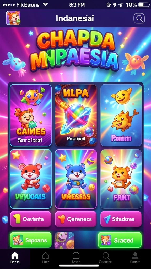 Screenshot menunjukkan aksi pertarungan karakter di LATOTO.