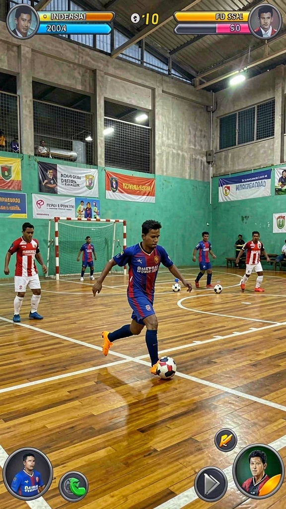 Tampilkan level yang menantang dan mendebarkan.