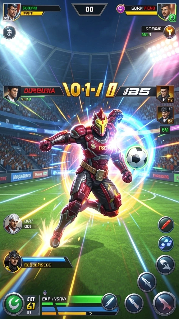 Tampilan permainan slot yang menarik dan berwarna-warni.
