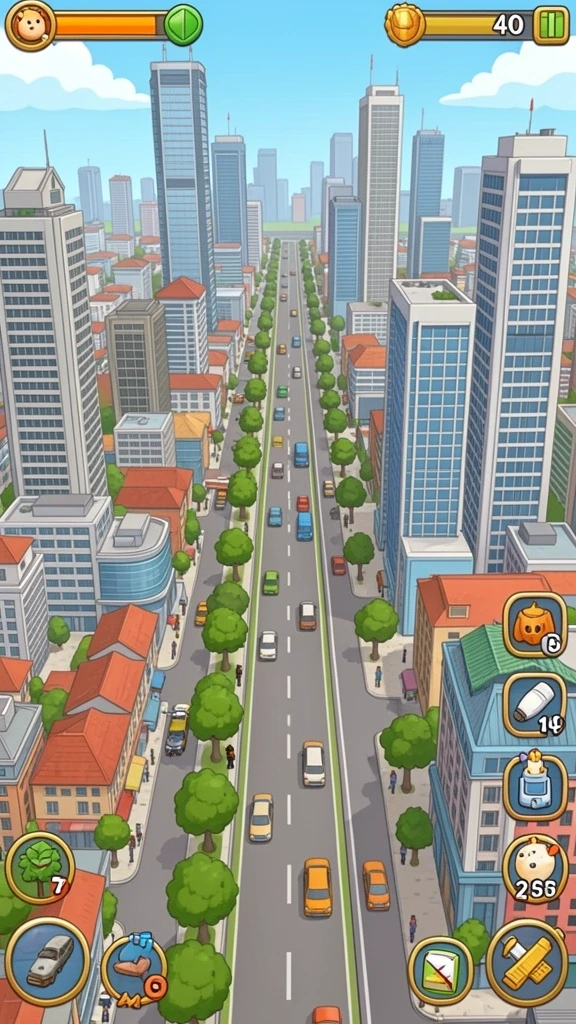 Screenshot menampilkan karakter utama dalam aksi.