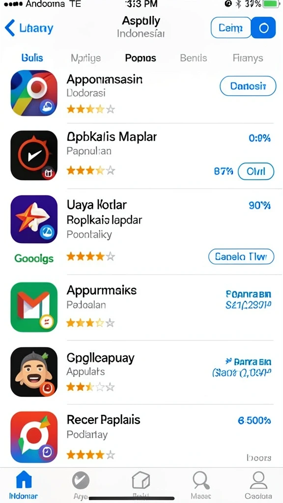 Tampilan antarmuka pengguna yang menarik dan intuitif.