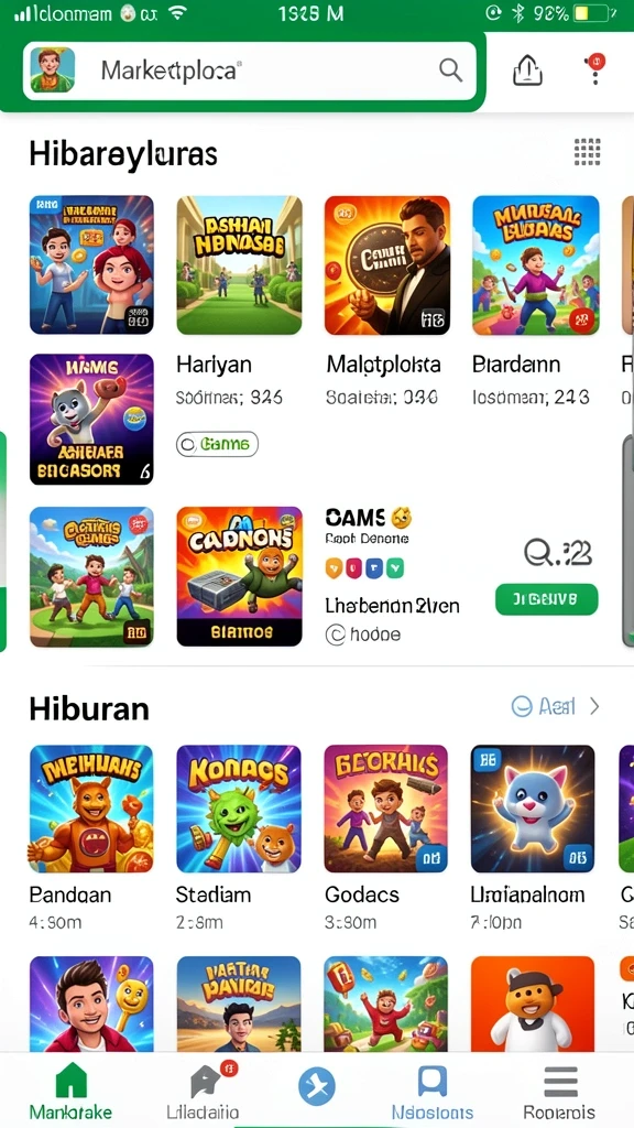 Tampilan antarmuka yang menarik dan mudah digunakan.