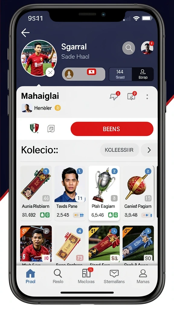Tampilan antarmuka yang intuitif dan menarik.