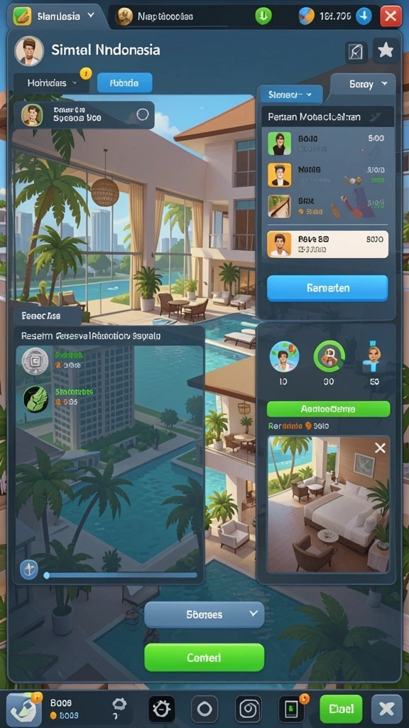 Screenshot kedua menunjukkan grafik menakjubkan dari dunia game.