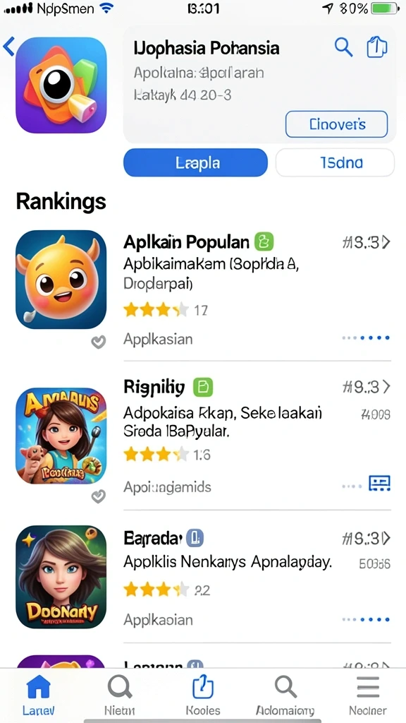 Fitur promosi yang membuat permainan semakin seru.