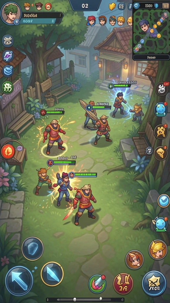 Dalam gameplay, aksi seru dan menegangkan.