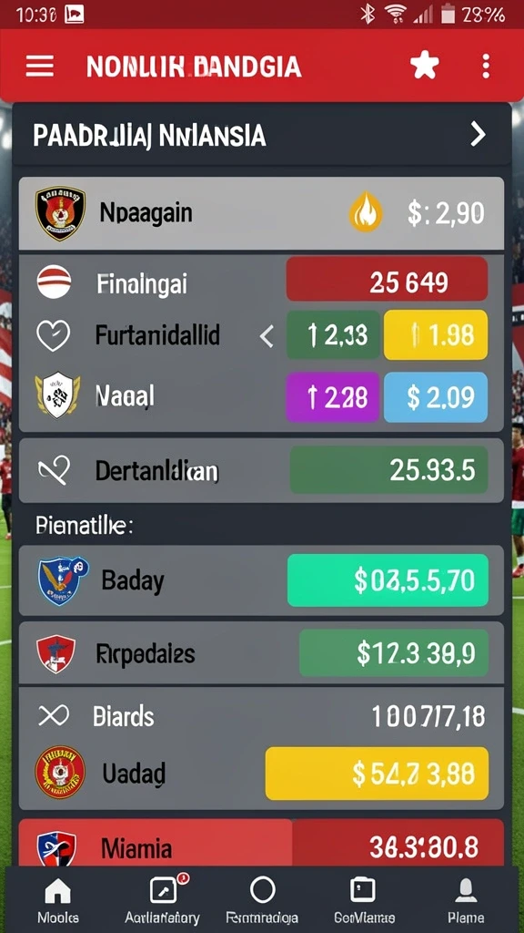 Seluruh pemandangan yang memukau dalam game T6.