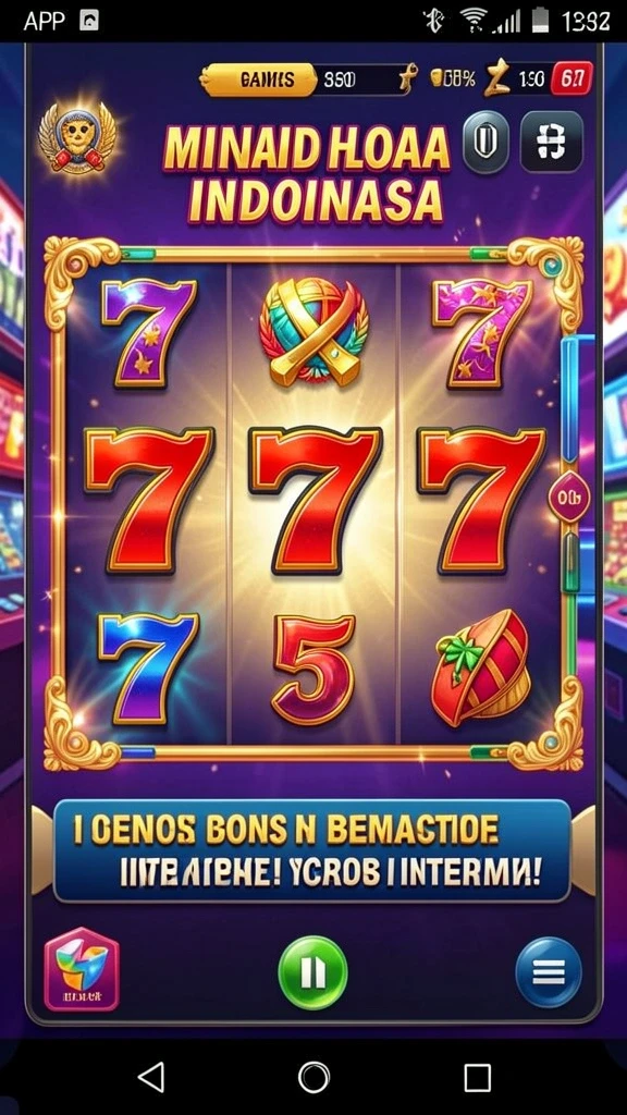 Tampilan awal game dengan grafis yang menarik.