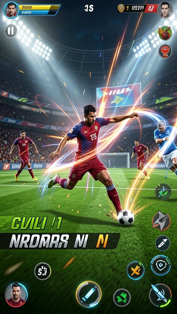 Screenshot saat fitur multiplayer sedang aktif.