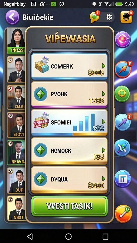Misi yang beragam dan menantang di setiap level.